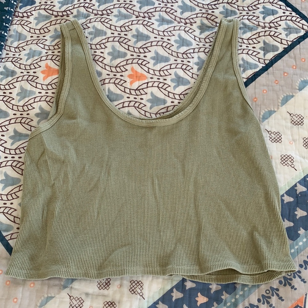 Vintage Thermal Crop Top
